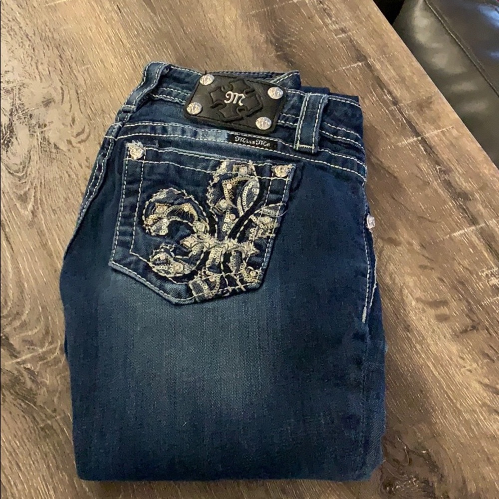 ❌SOLD❌ Buckle boot cut jeans
